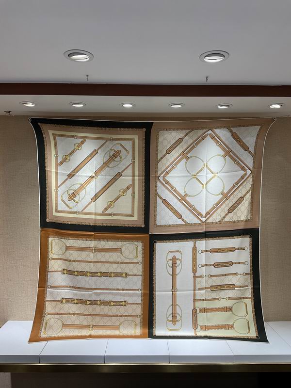 Scarf 140X140cm（高版本） 70%羊绒 30%真丝 E (84)