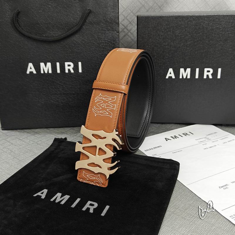 Amiri belt 38mmX90-125cm lb (11)