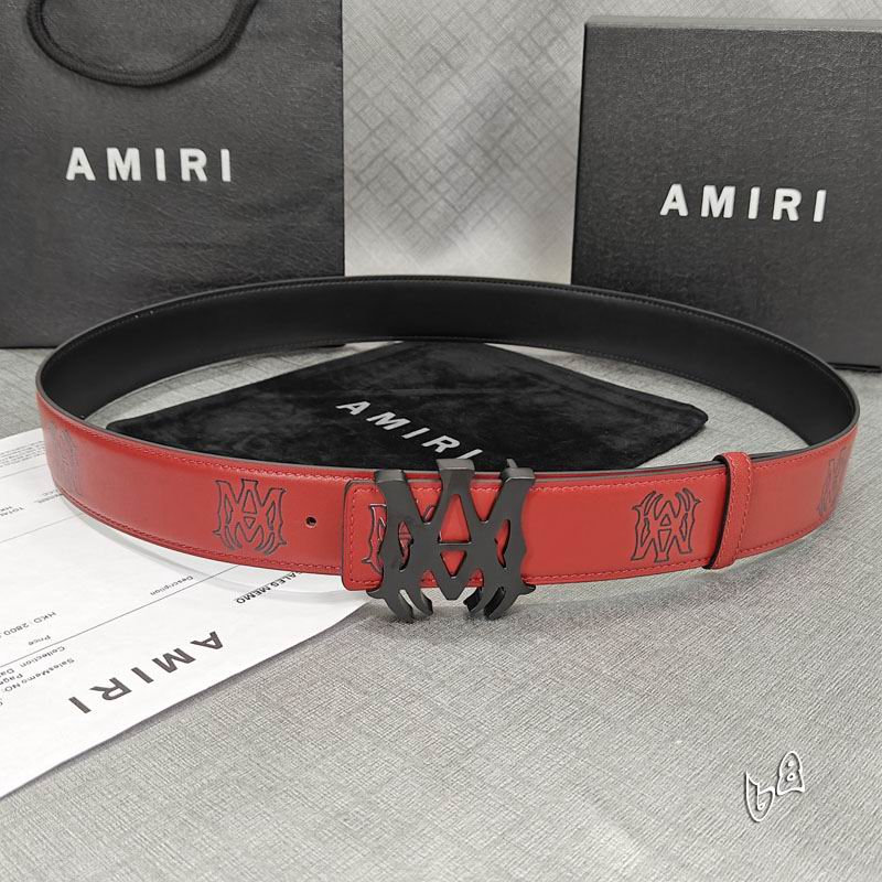 Amiri belt 38mmX90-125cm lb (13)