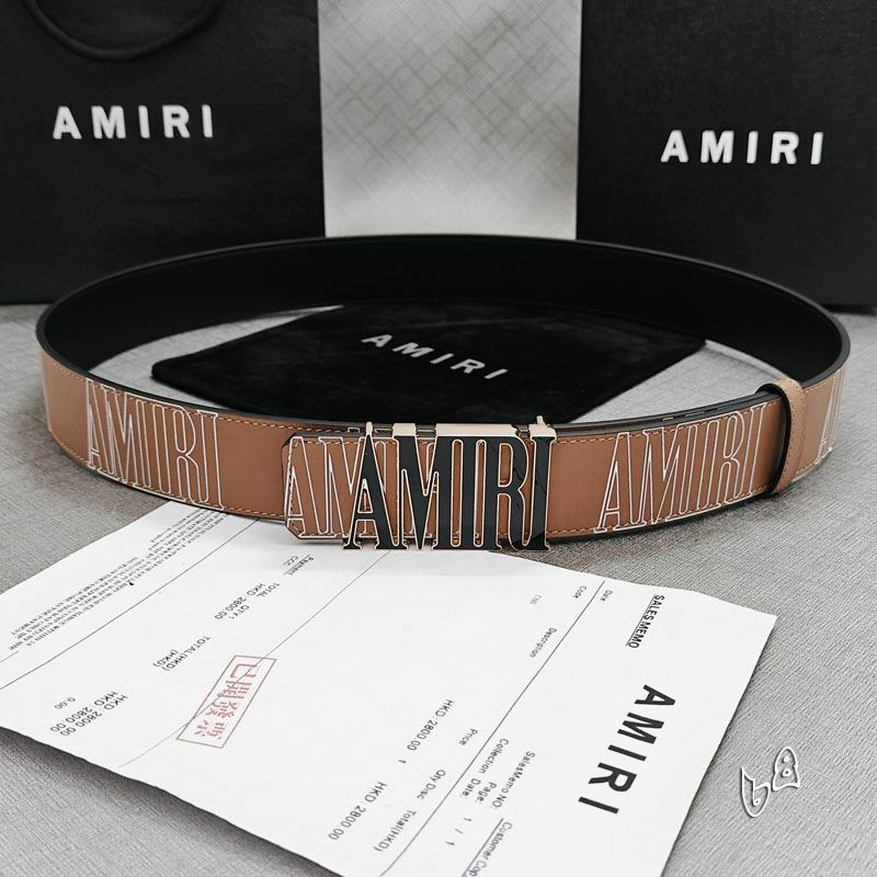Amiri belt 38mmX90-125cm lb (13)