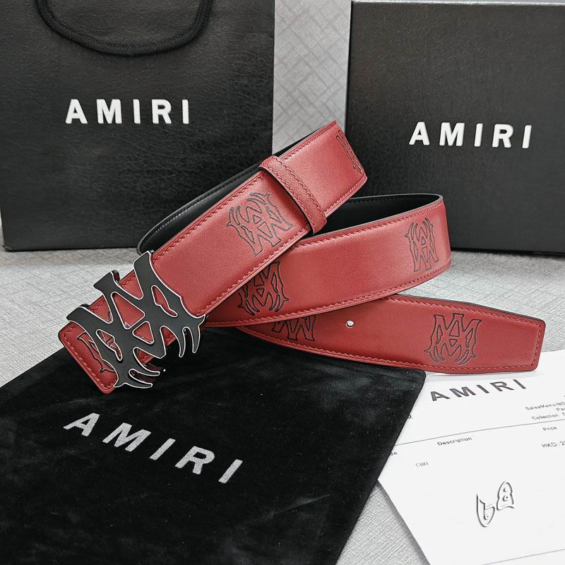 Amiri belt 38mmX90-125cm lb (14)