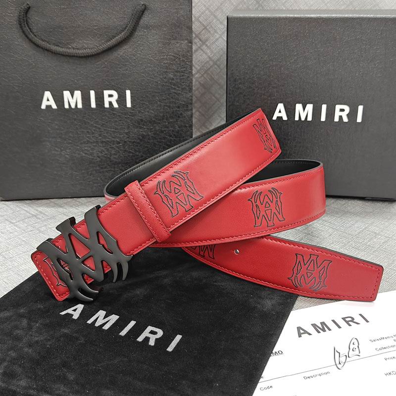 Amiri belt 38mmX90-125cm lb (15)