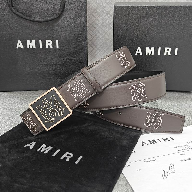 Amiri belt 38mmX90-125cm lb (15)
