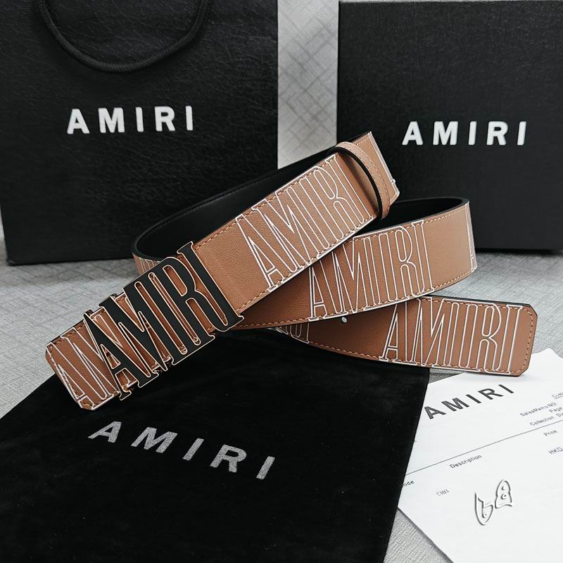 Amiri belt 38mmX90-125cm lb (15)
