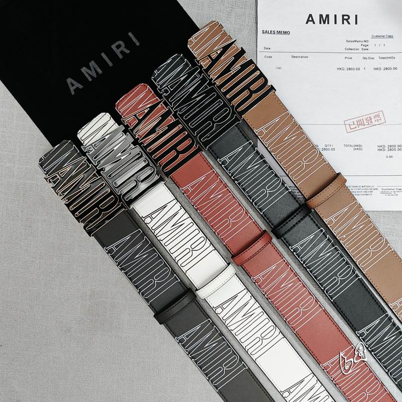 Amiri belt 38mmX90-125cm lb (16)
