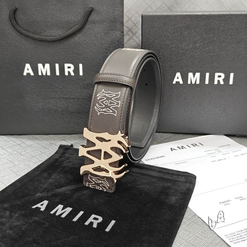 Amiri belt 38mmX90-125cm lb (17)