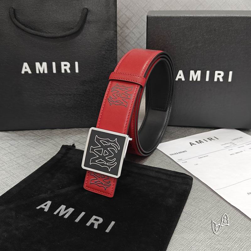 Amiri belt 38mmX90-125cm lb (17)