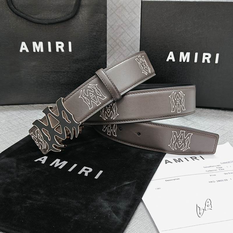 Amiri belt 38mmX90-125cm lb (17)