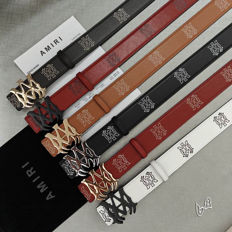 Amiri belt 38mmX90-125cm lb (19)
