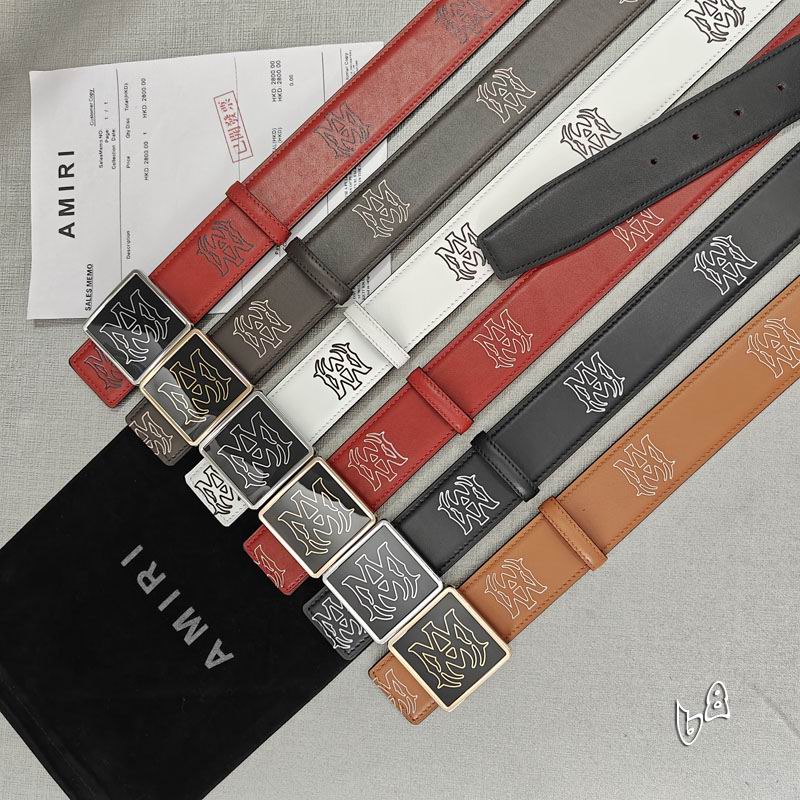 Amiri belt 38mmX90-125cm lb (19)