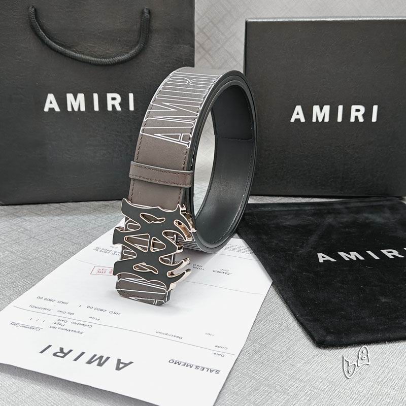 Amiri belt 38mmX90-125cm lb (19)