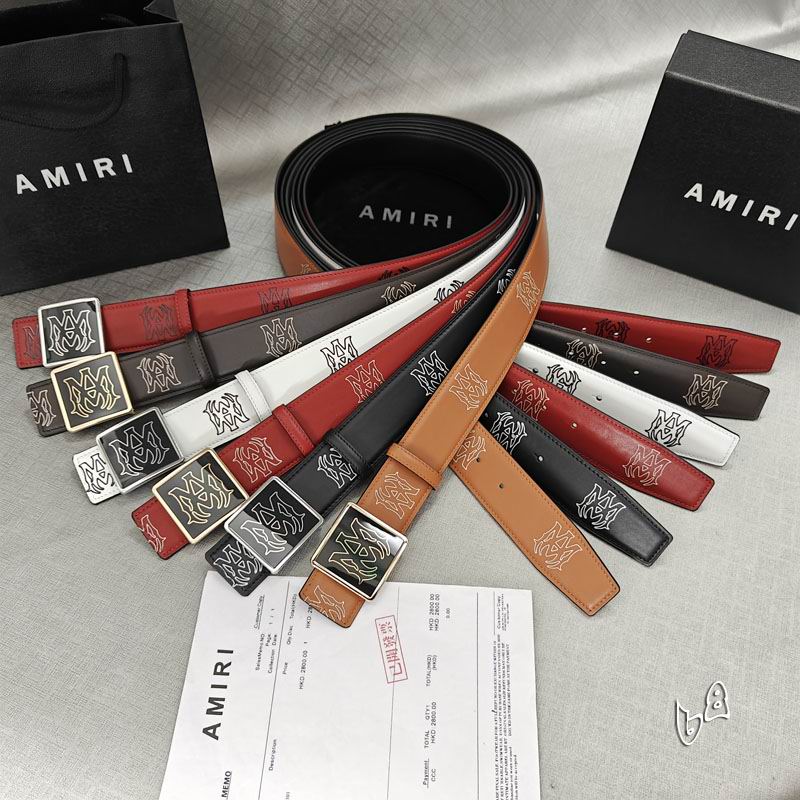 Amiri belt 38mmX90-125cm lb (20)
