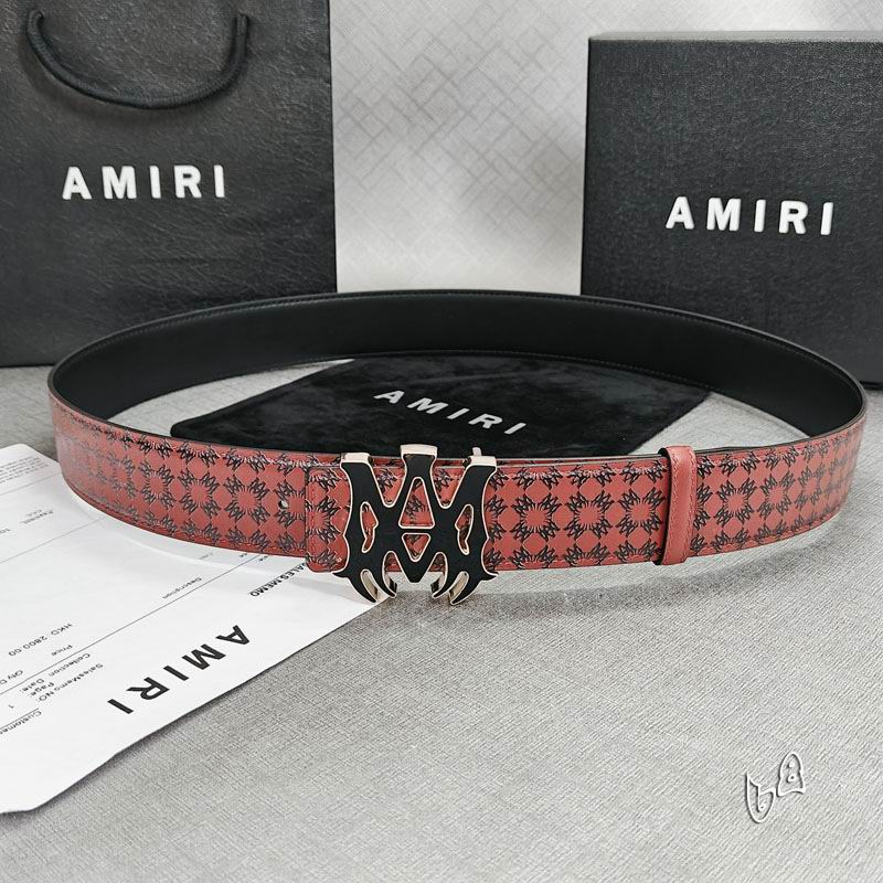 Amiri belt 38mmX90-125cm lb (20)