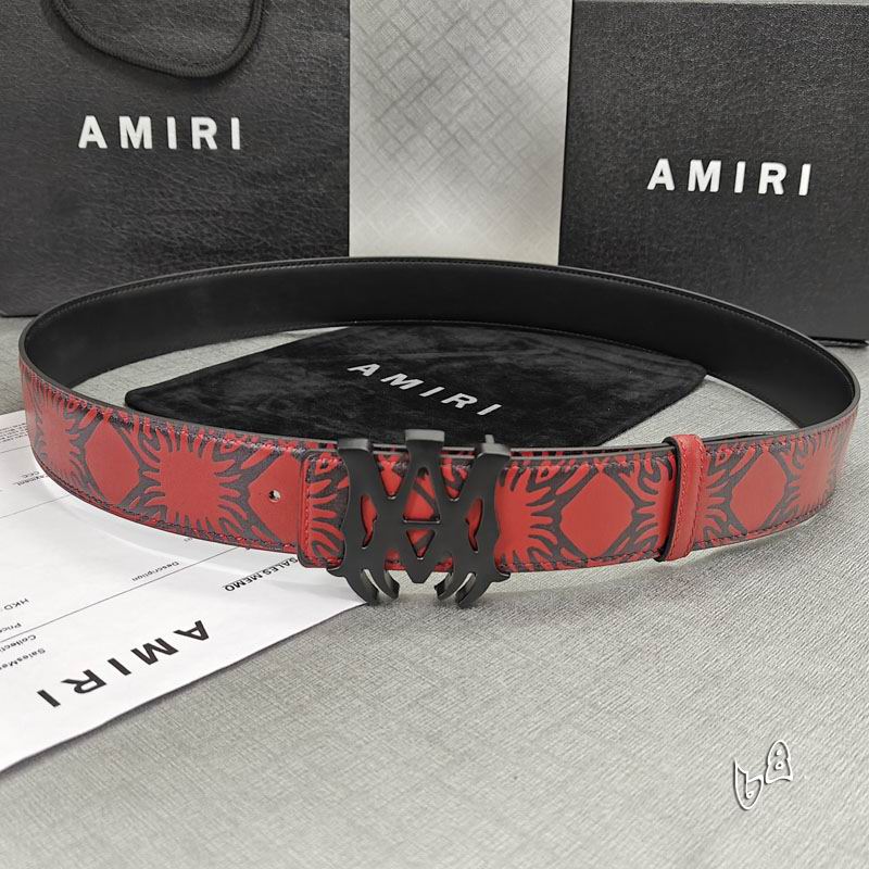 Amiri belt 38mmX90-125cm lb (21)