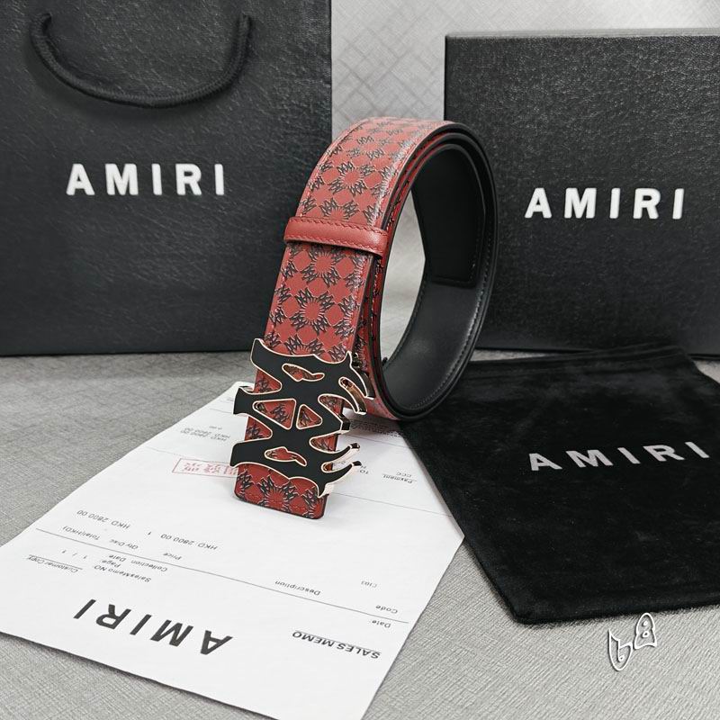 Amiri belt 38mmX90-125cm lb (21)