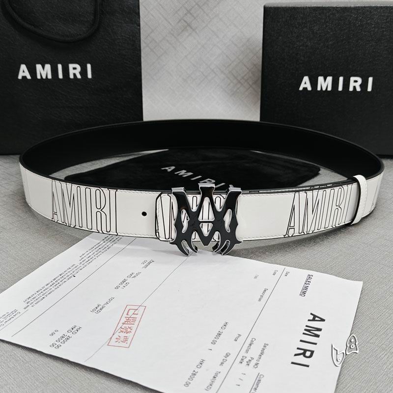 Amiri belt 38mmX90-125cm lb (21)