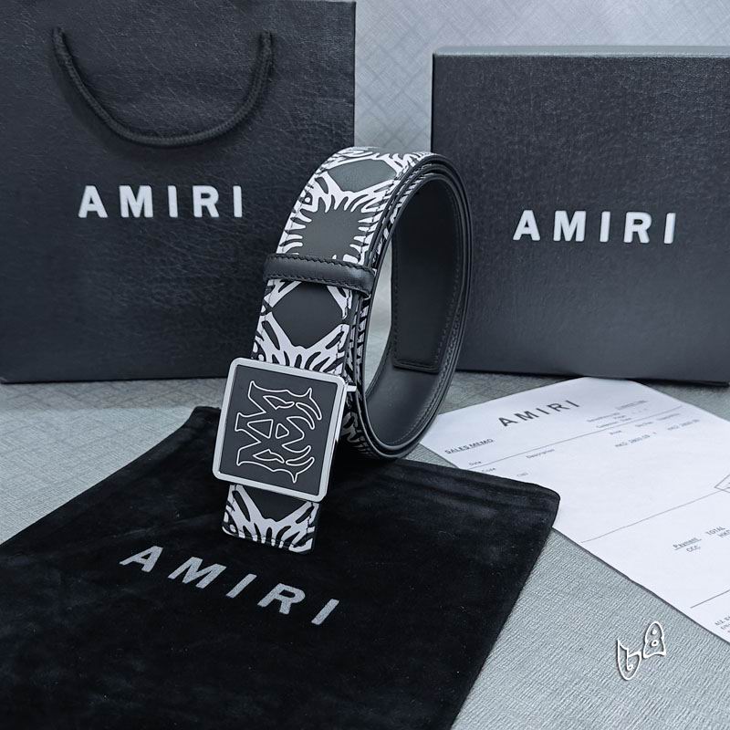 Amiri belt 38mmX90-125cm lb (22)