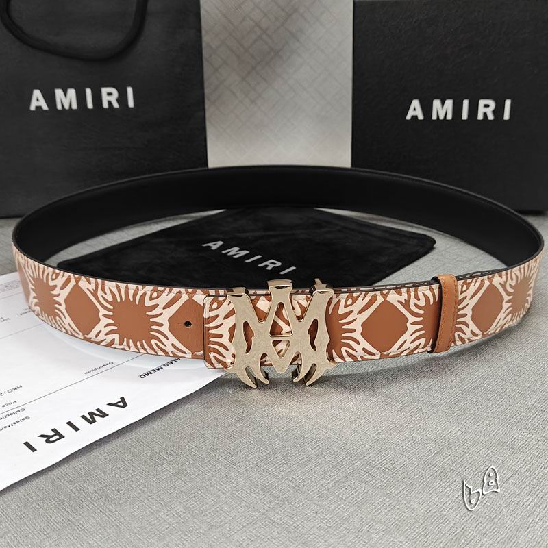 Amiri belt 38mmX90-125cm lb (24)
