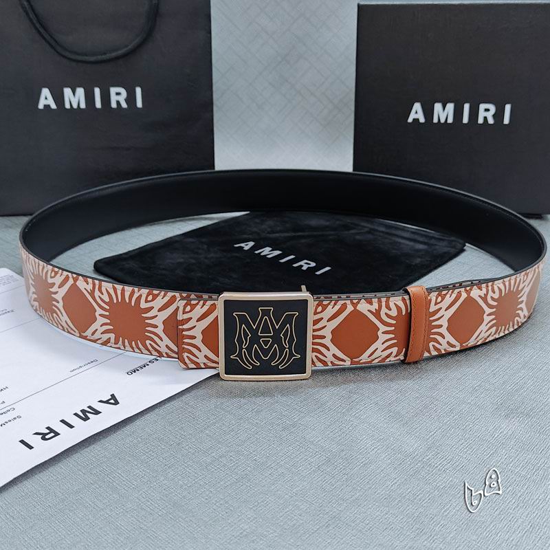 Amiri belt 38mmX90-125cm lb (24)