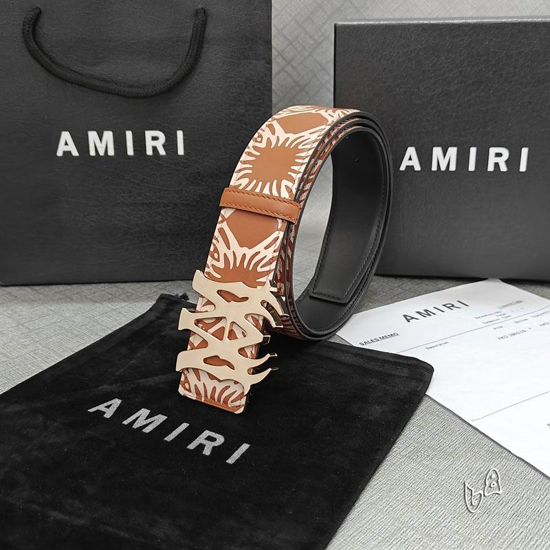 Amiri belt 38mmX90-125cm lb (25)