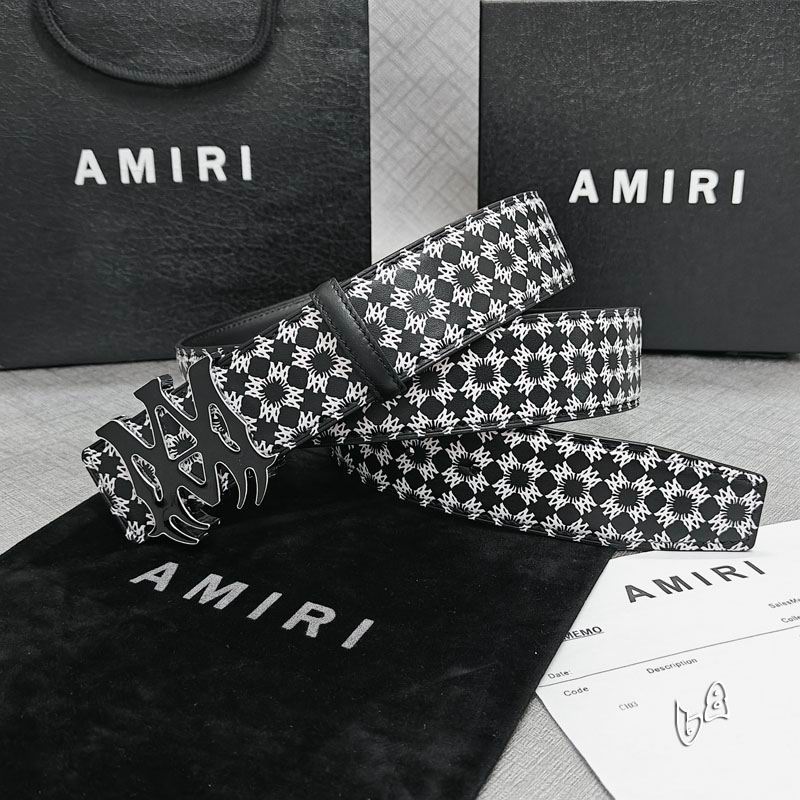 Amiri belt 38mmX90-125cm lb (25)