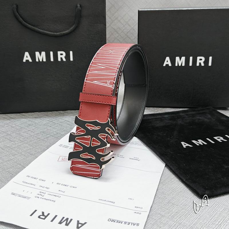 Amiri belt 38mmX90-125cm lb (25)