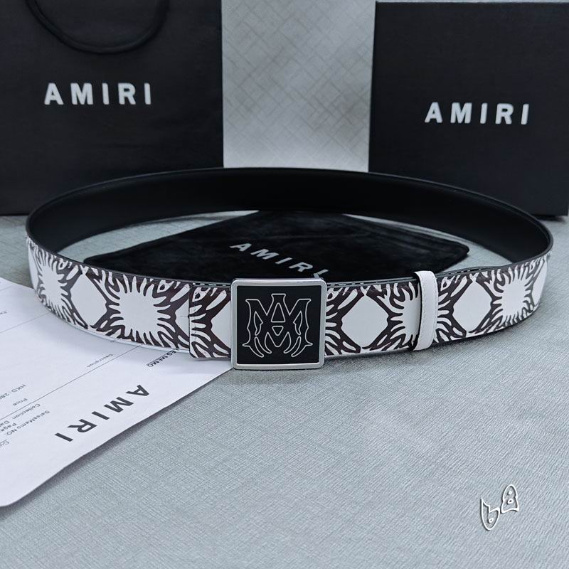 Amiri belt 38mmX90-125cm lb (27)