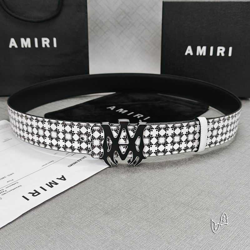 Amiri belt 38mmX90-125cm lb (29)