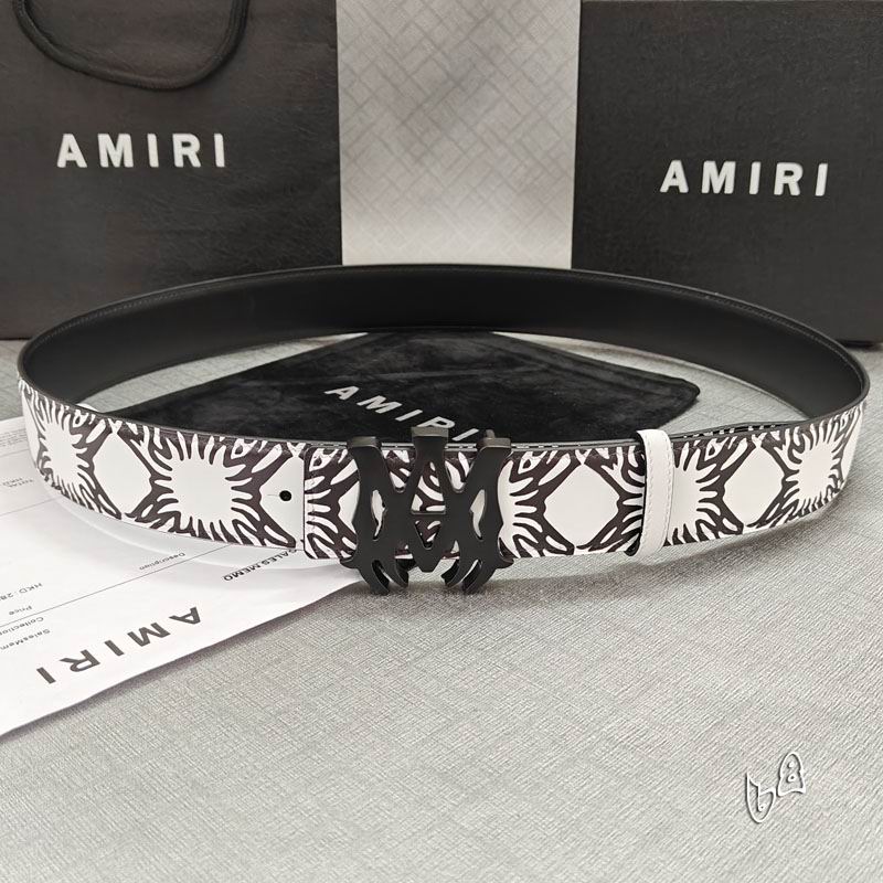 Amiri belt 38mmX90-125cm lb (30)