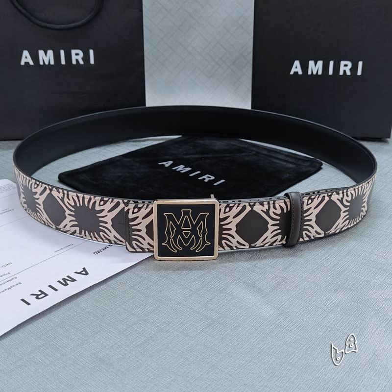 Amiri belt 38mmX90-125cm lb (30)