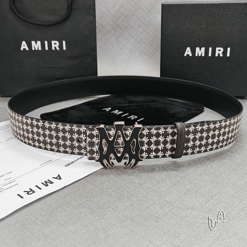 Amiri belt 38mmX90-125cm lb (32)