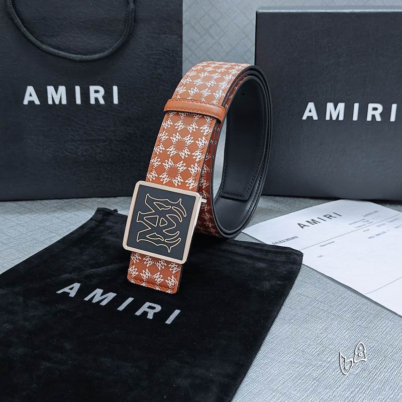 Amiri belt 38mmX90-125cm lb (48)