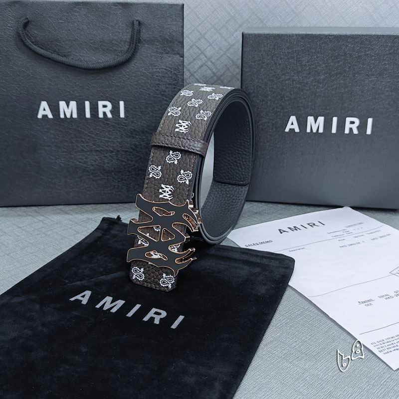 Amiri belt 38mmX90-125cm lb (48)