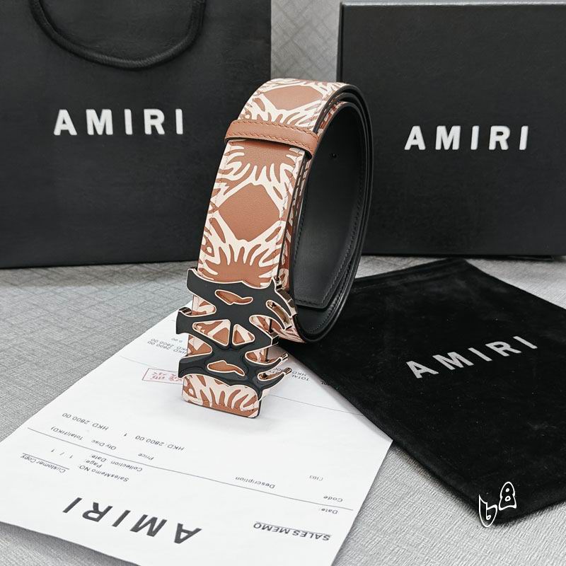 Amiri belt 38mmX90-125cm lb (50)