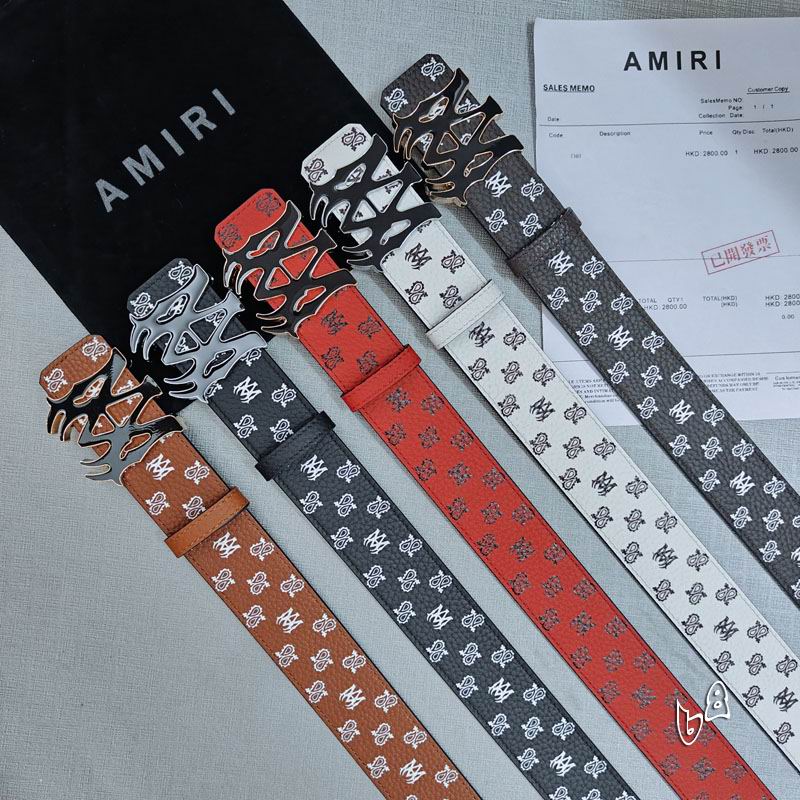 Amiri belt 38mmX90-125cm lb (50)