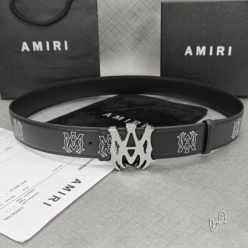 Amiri belt 38mmX90-125cm lb (7)
