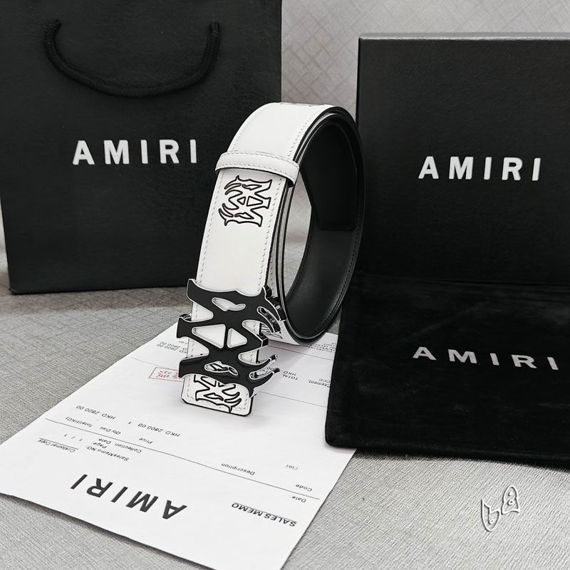 Amiri belt 38mmX90-125cm lb (7)