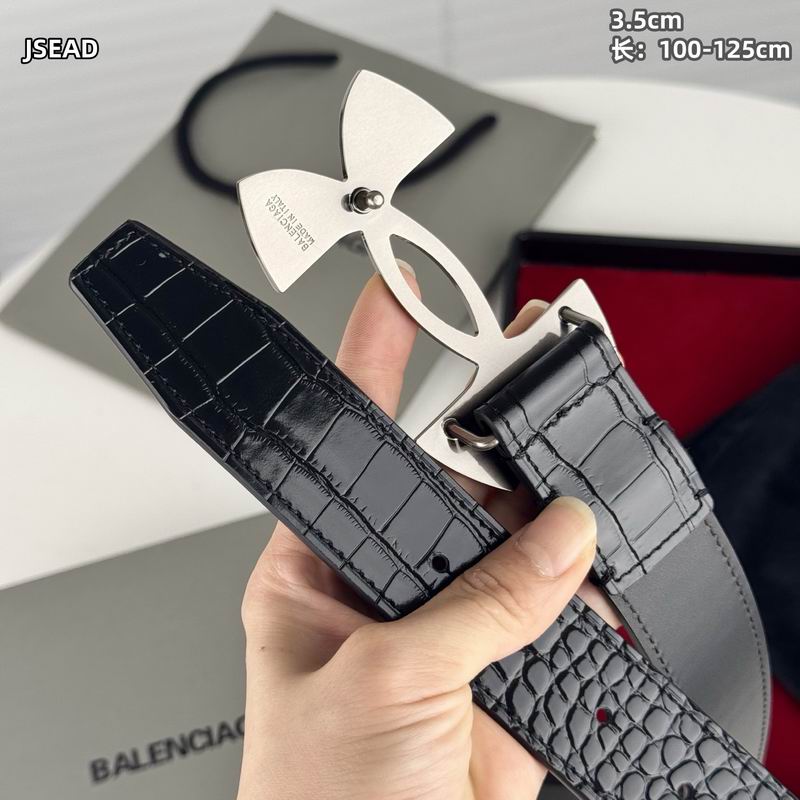 Balenciaga belt 35mmX100-125cm 8L (130)