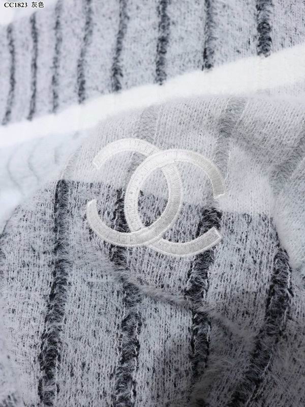 Chanel Scarf hat 32X180cm E09 (2)