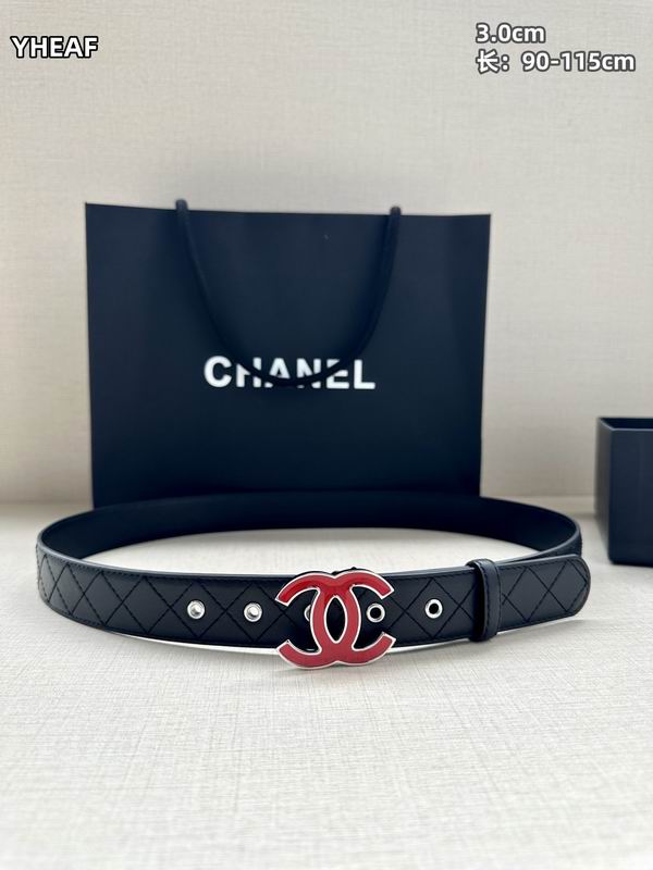 Chanel belt 30mmX90-115cm 8L (10)
