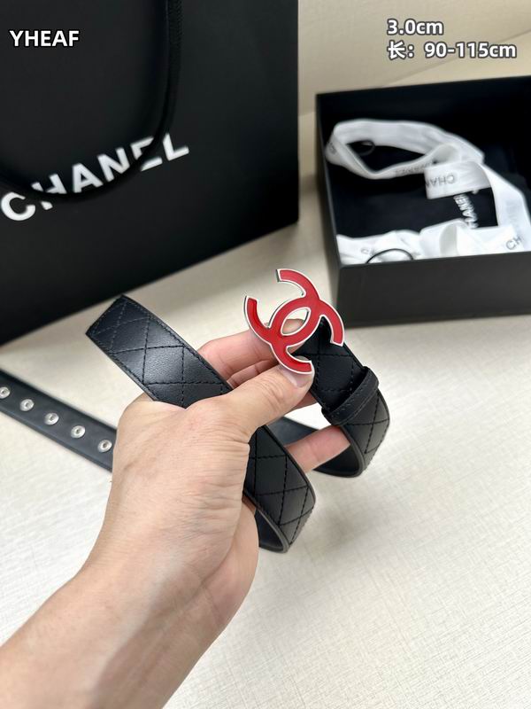 Chanel belt 30mmX90-115cm 8L (12)