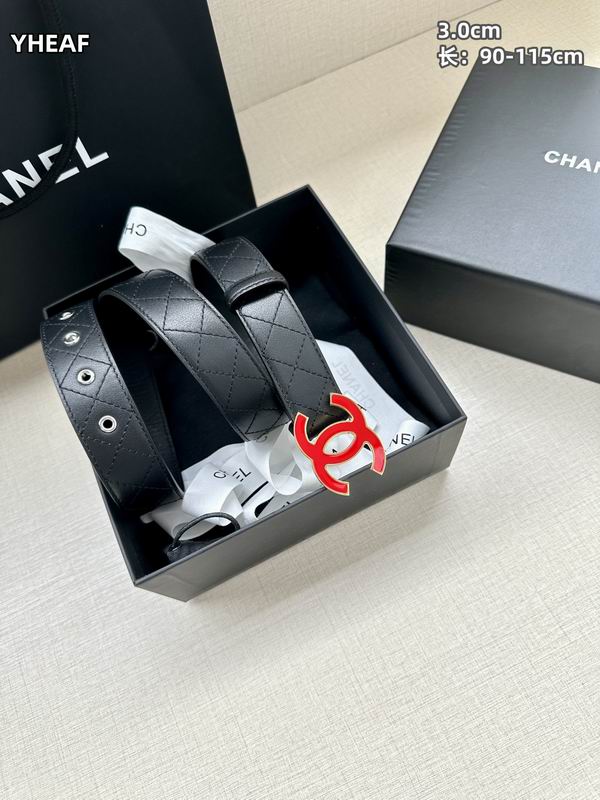 Chanel belt 30mmX90-115cm 8L (14)