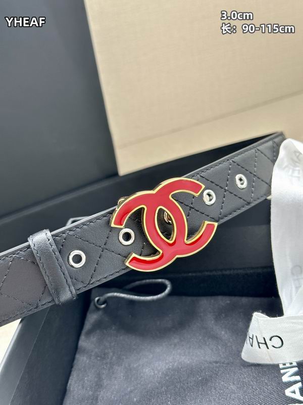Chanel belt 30mmX90-115cm 8L (15)