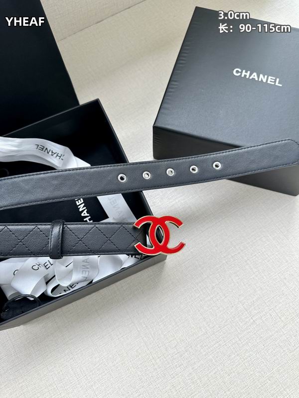 Chanel belt 30mmX90-115cm 8L (16)