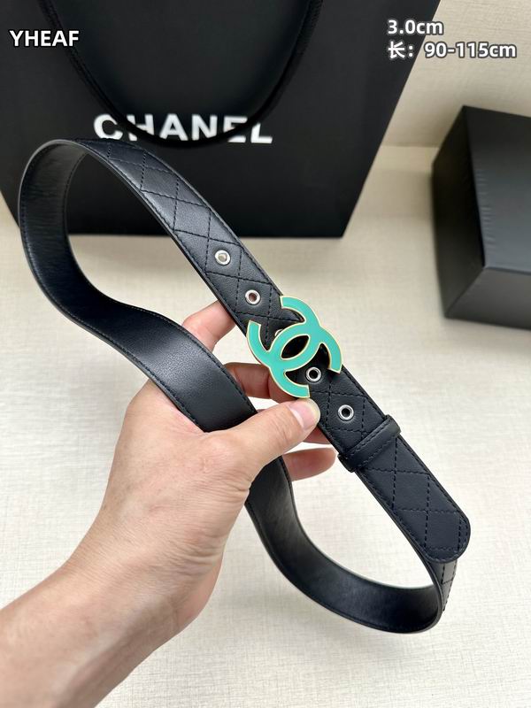 Chanel belt 30mmX90-115cm 8L (18)