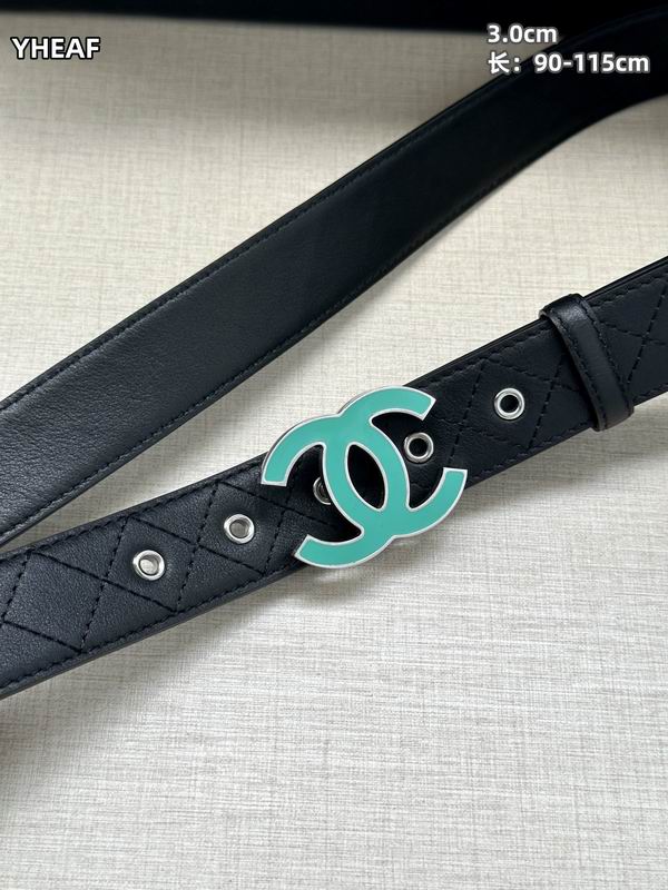 Chanel belt 30mmX90-115cm 8L (21)