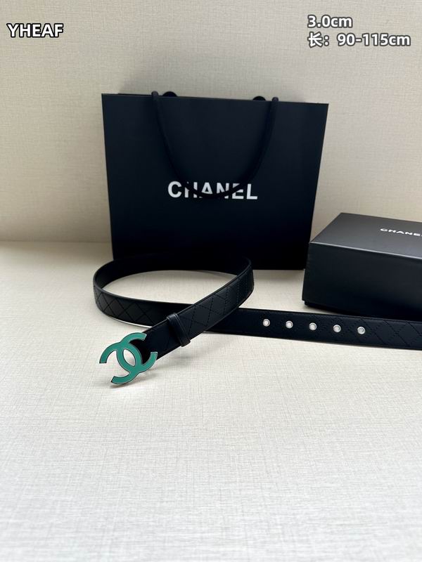 Chanel belt 30mmX90-115cm 8L (23)