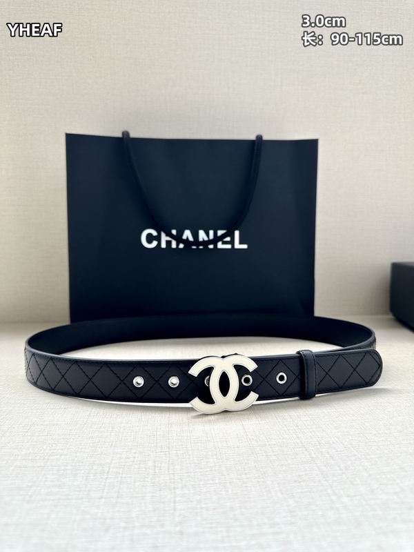 Chanel belt 30mmX90-115cm 8L (24)