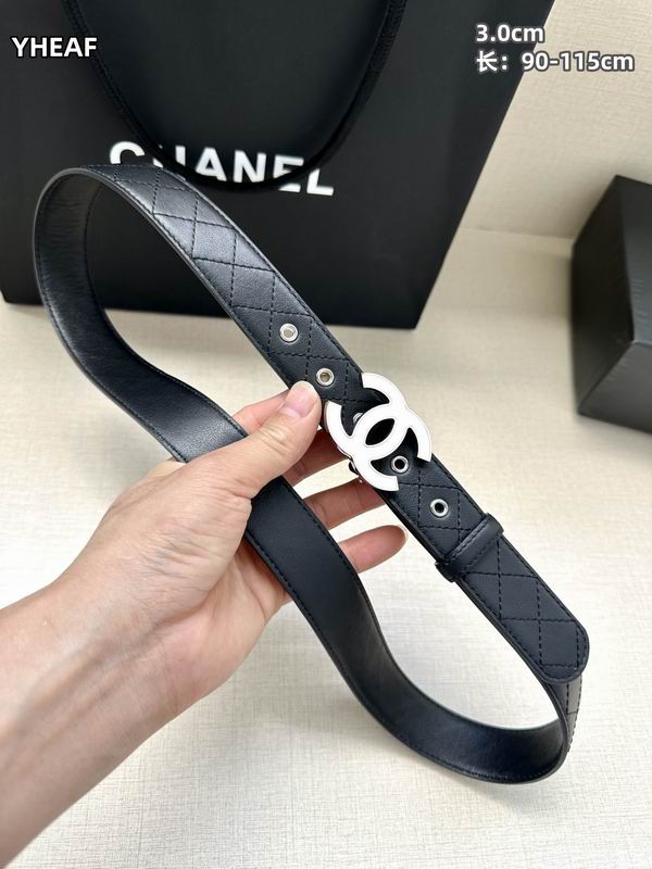 Chanel belt 30mmX90-115cm 8L (25)