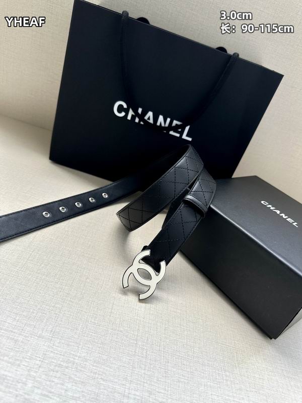 Chanel belt 30mmX90-115cm 8L (26)